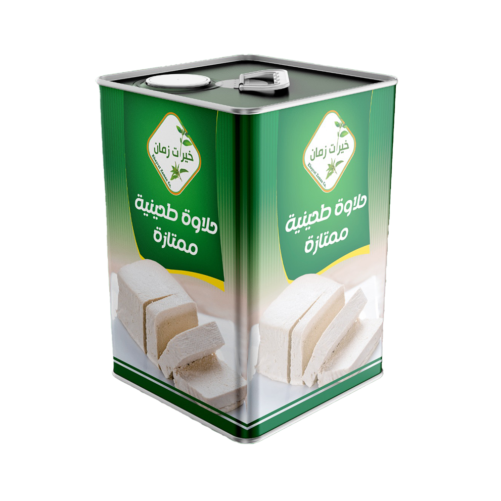 خيرات زمان حلاوى طحينية ممتازة عبوة 14 كجم