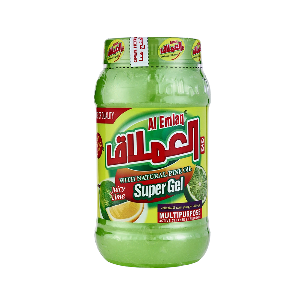 العملاق سوبر جل منظف عام و معطر متعدد الإستعمالات بالليمون مع زيت الصنوبر الطبيعي - 500 جم 