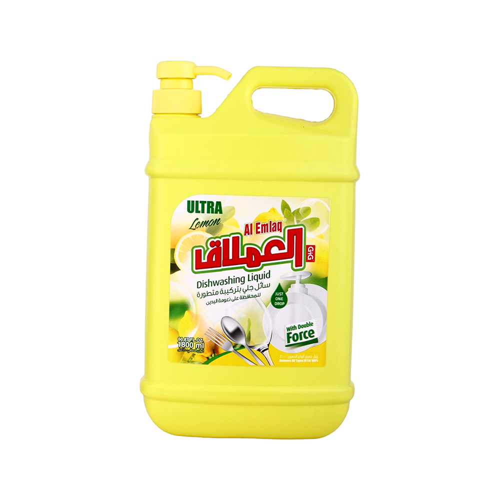 العملاق سائل غسيل الصحون برائحة الليمون - 1800 مل 