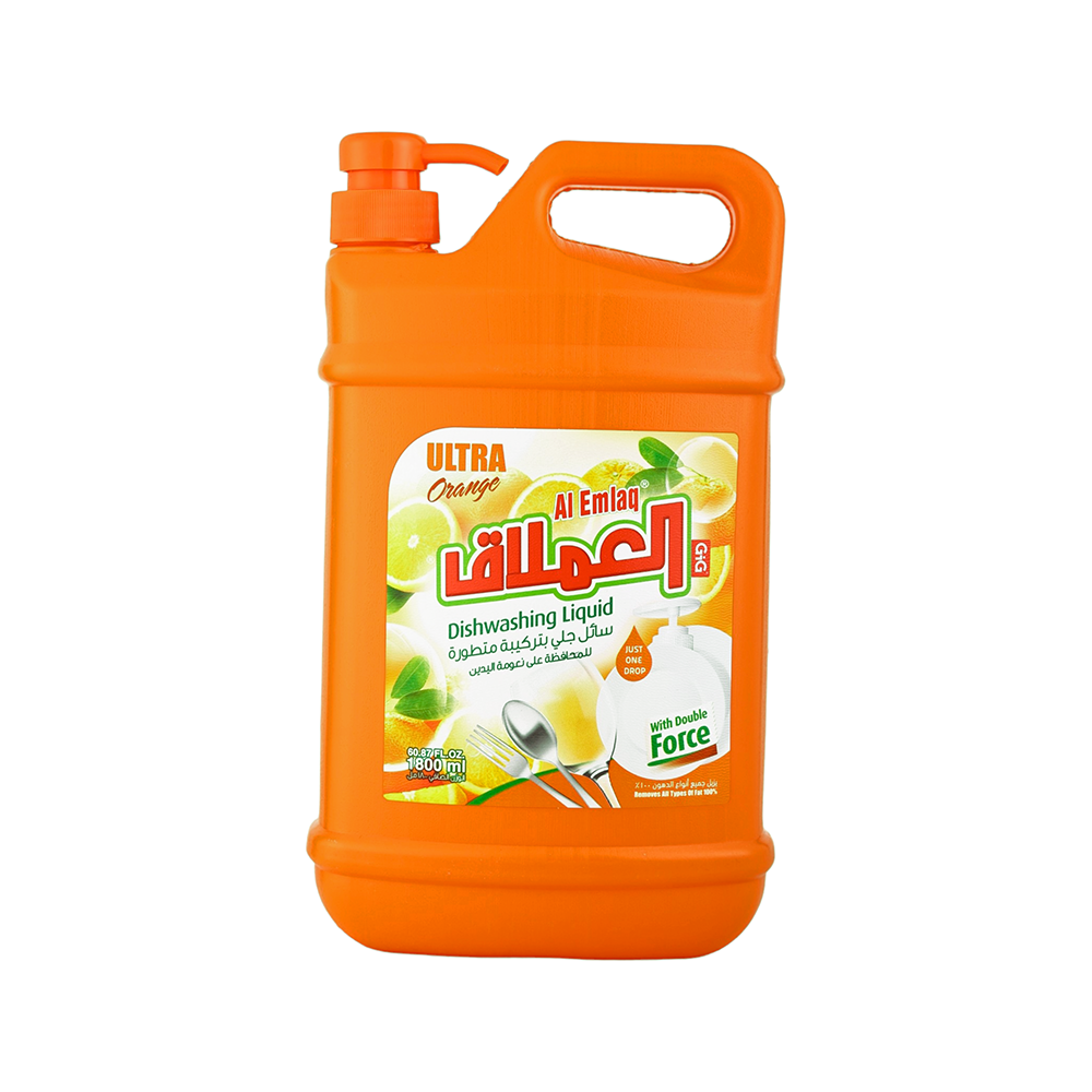 العملاق سائل غسيل الصحون برائحة البرتقال - 1800 مل 