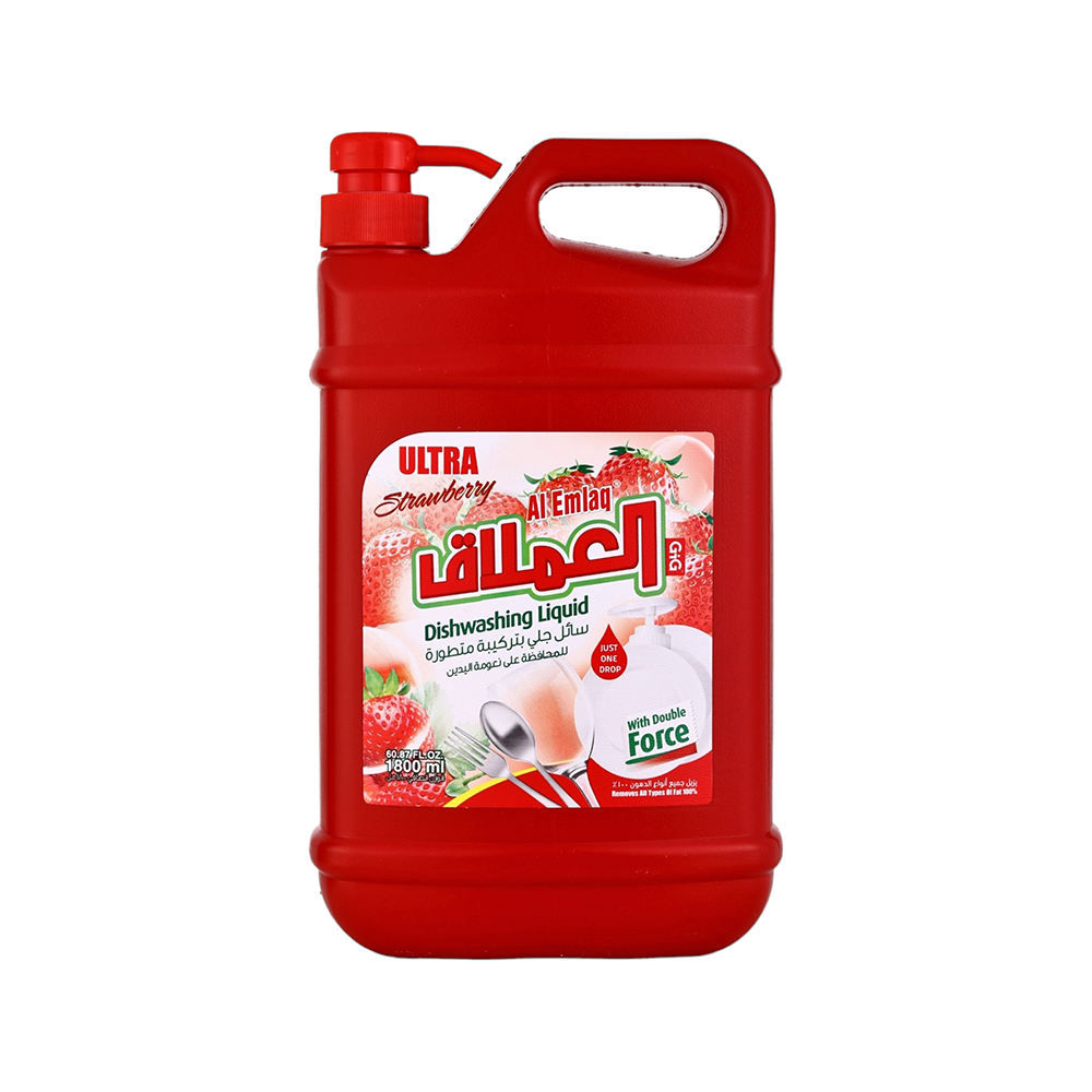 العملاق سائل غسيل الصحون برائحة الفراولة - 1800 مل 