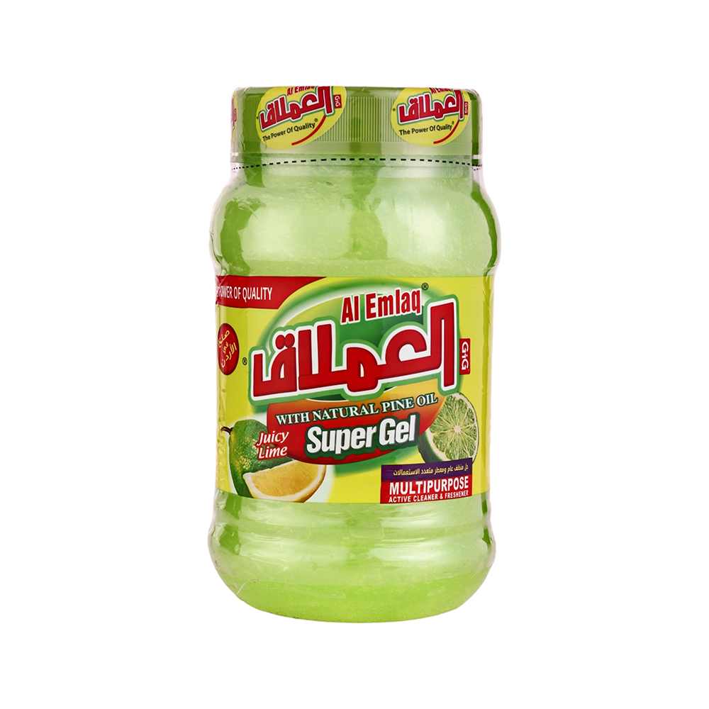 العملاق سوبر جل منظف عام و معطر متعدد الإستعمالات بالليمون مع زيت الصنوبر الطبيعي - 1000 جم 