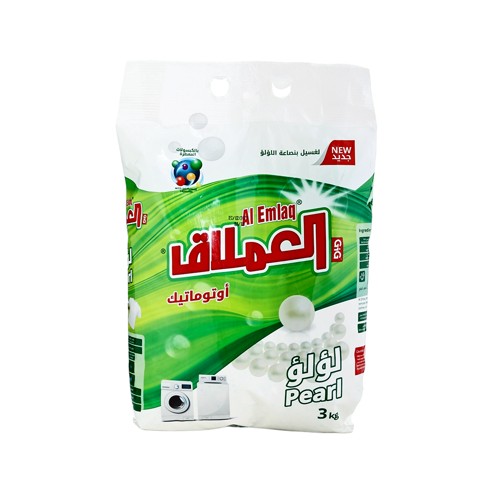 العملاق أوتوماتيك مسحوق غسيل الملابس لؤلؤ - 3 كجم 
