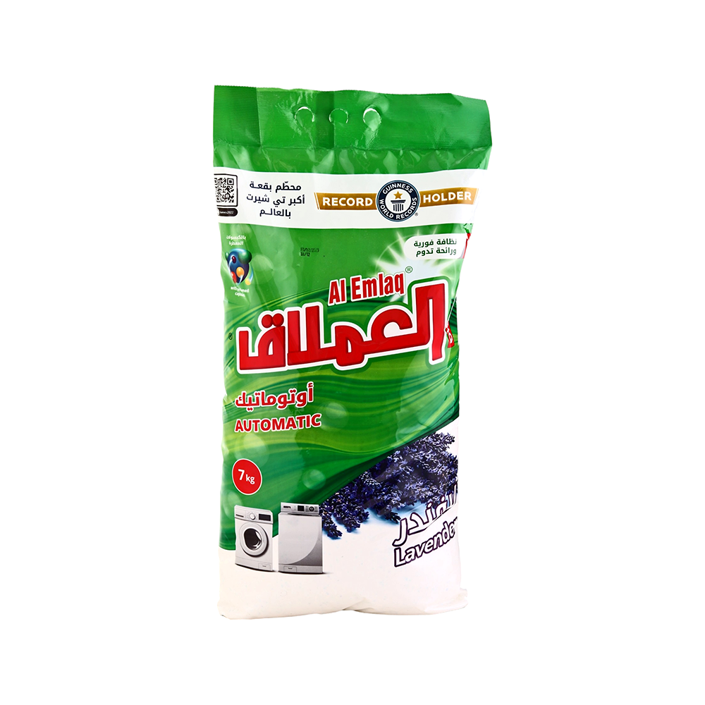 العملاق أوتوماتيك مسحوق غسيل الملابس باللافندر - 7 كجم 