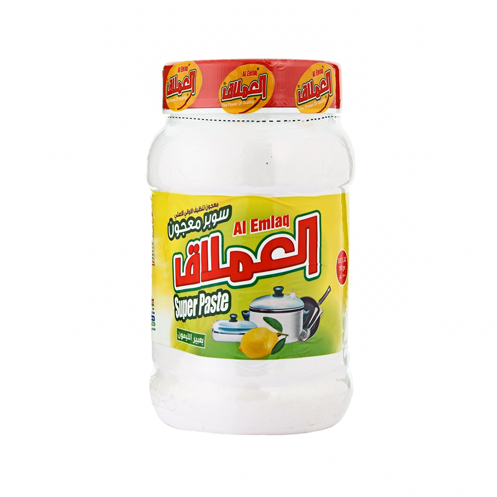 العملاق سوبر معجون لتنظيف الأواني الأصلي برائحة عبير الليمون - 1000 جم 