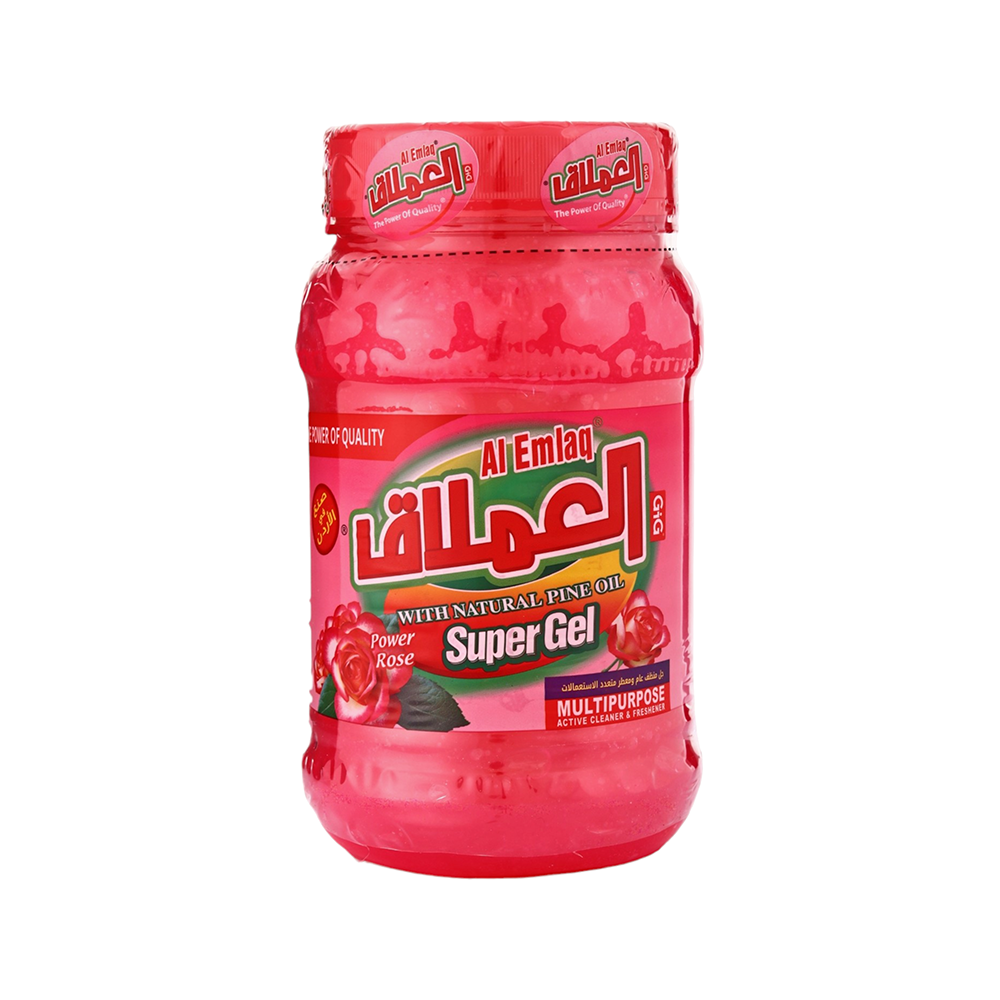العملاق سوبر جل منظف عام و معطر متعدد الإستعمالات بقوة الورد مع زيت الصنوبر الطبيعي - 1000 جم 