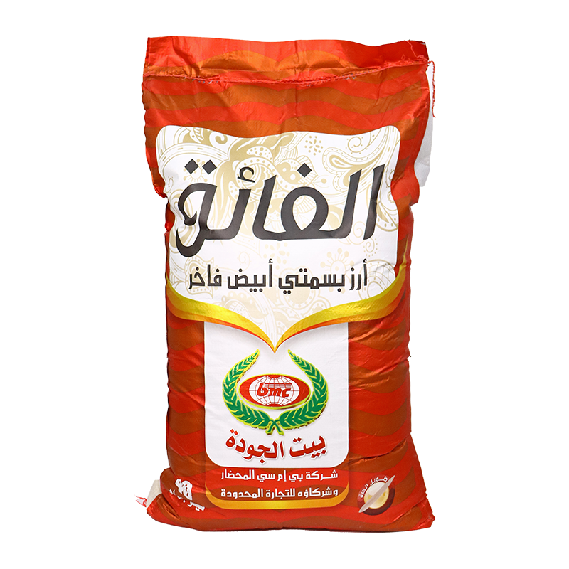 الفائق أرز بسمتي أبيض فاخر حبة طويلة - 40 كجم 