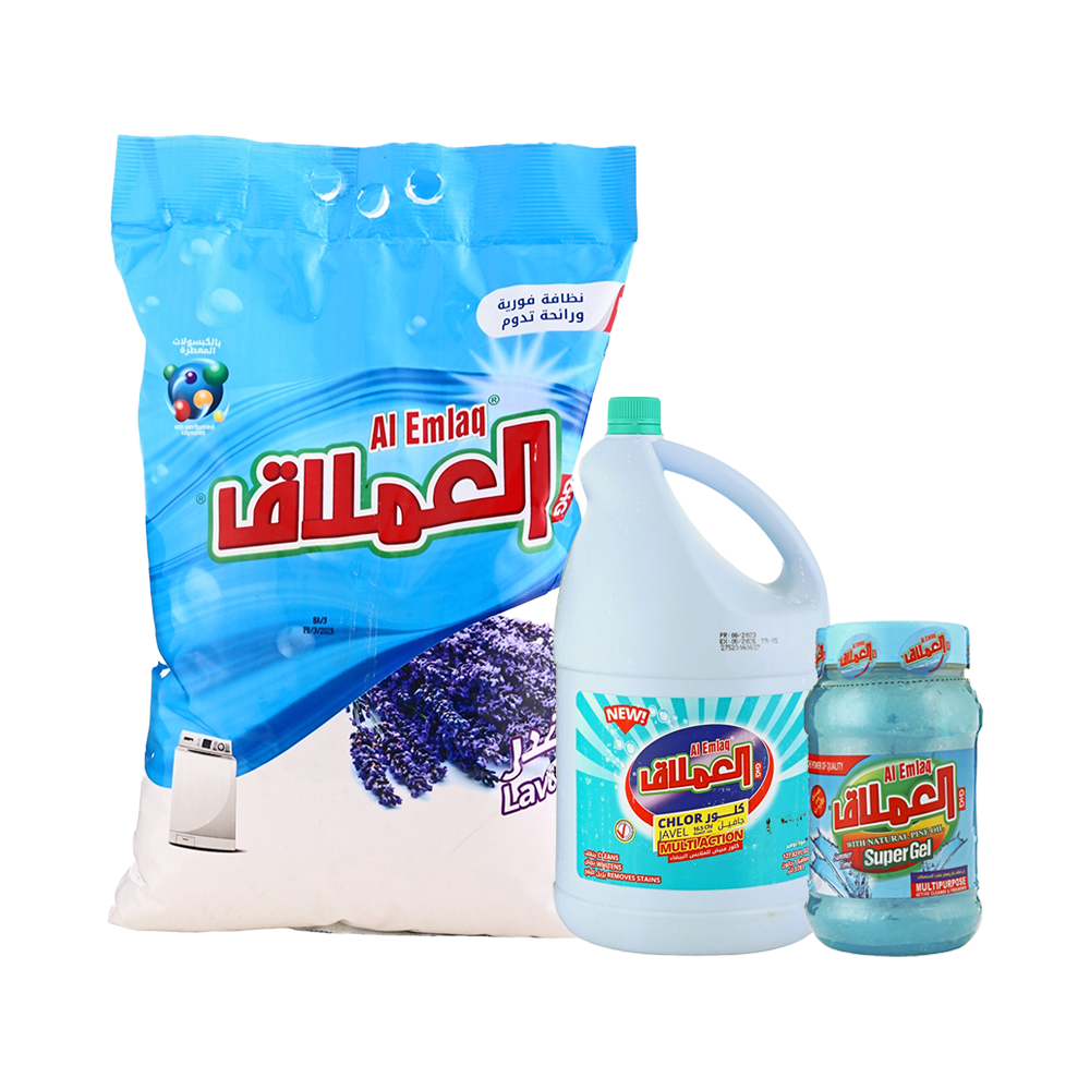 باكج منظفات العملاق - 3 قطع 