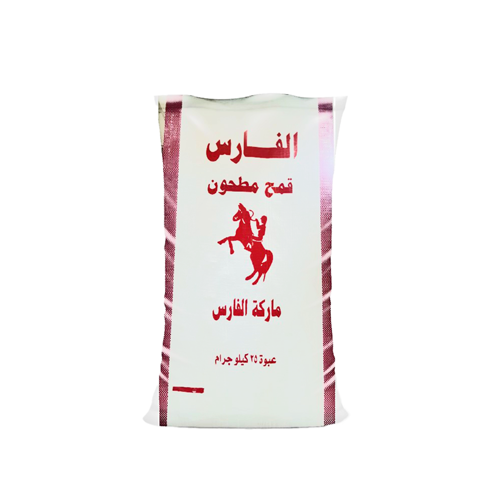الفارس بر أسمر مطحون - 25 كجم 