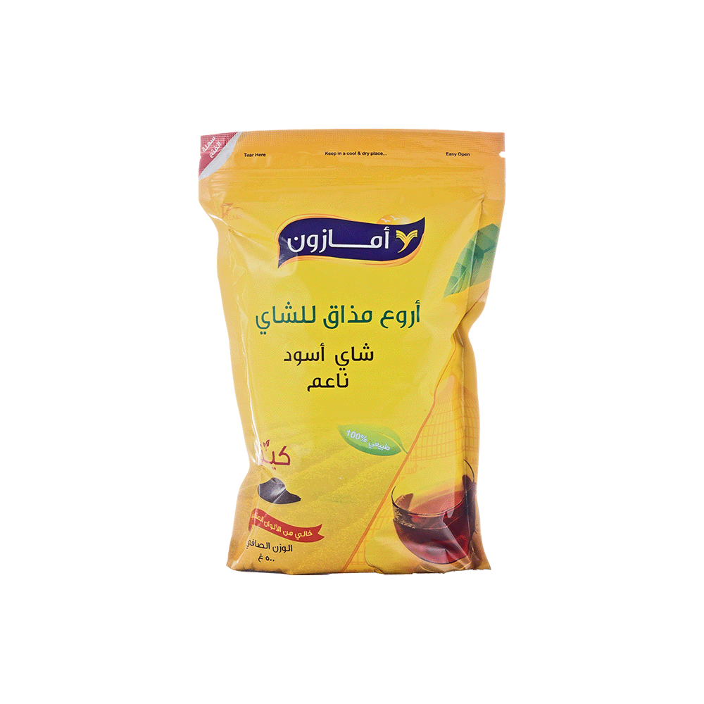 أمازون شاي أسود ناعم - 500 جم 