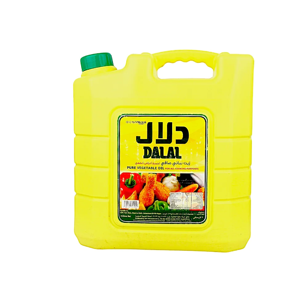 دلال زيت طهي نباتي صافي - 9 لتر