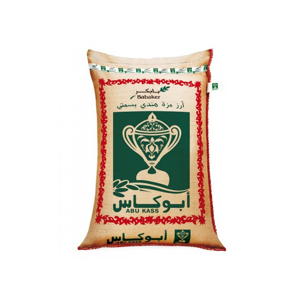 أبو كاس أرز مزة هندي بسمتي طويل الحبة - 40 كجم