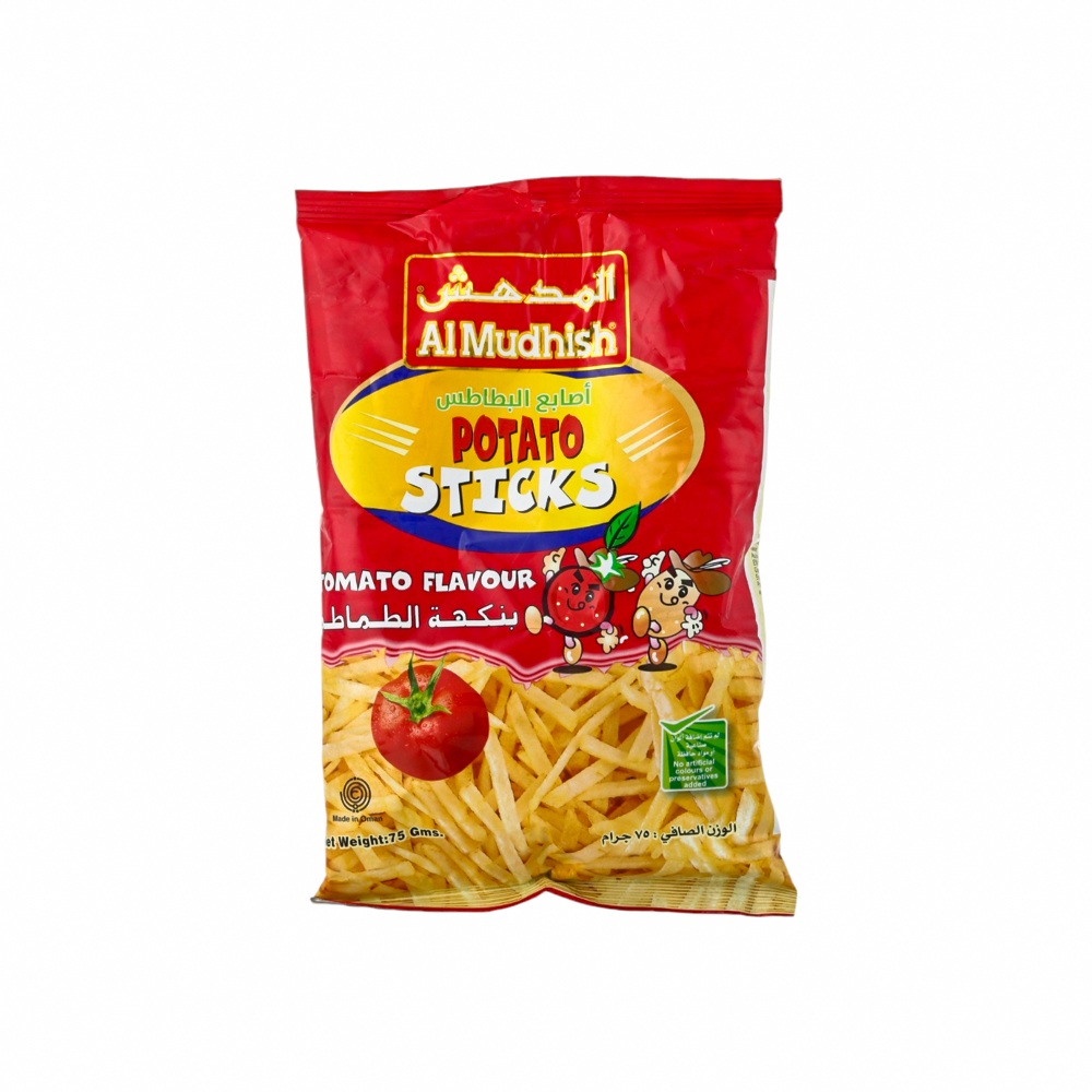 المدهش أصابع بطاطس طبيعية بنكهة الطماطم - 75 جم
