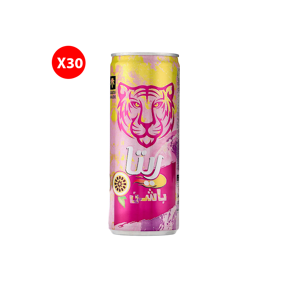 ريتا باشن مشروب طاقة غازي 240 مل - 30 قطعة