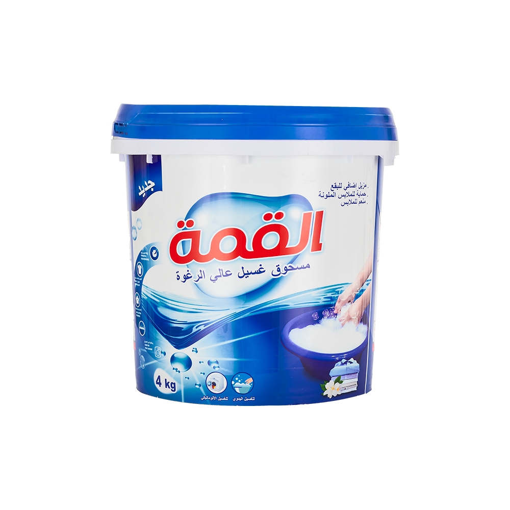 القمة مسحوق غسيل عالي الرغوة - 4 كجم 