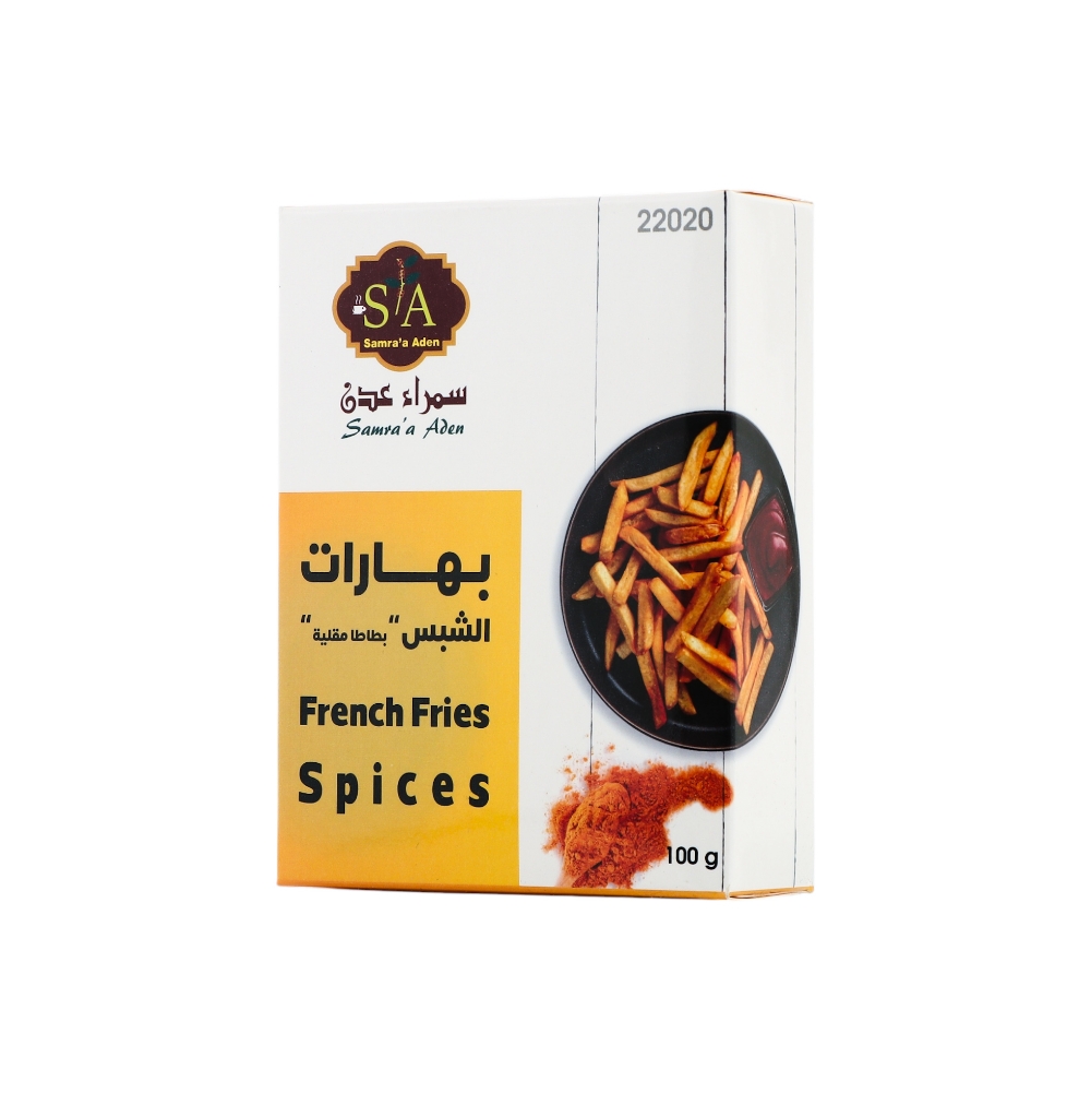 سمراء عدن بهارات الشبس بطاطس مقلية - 100 جم