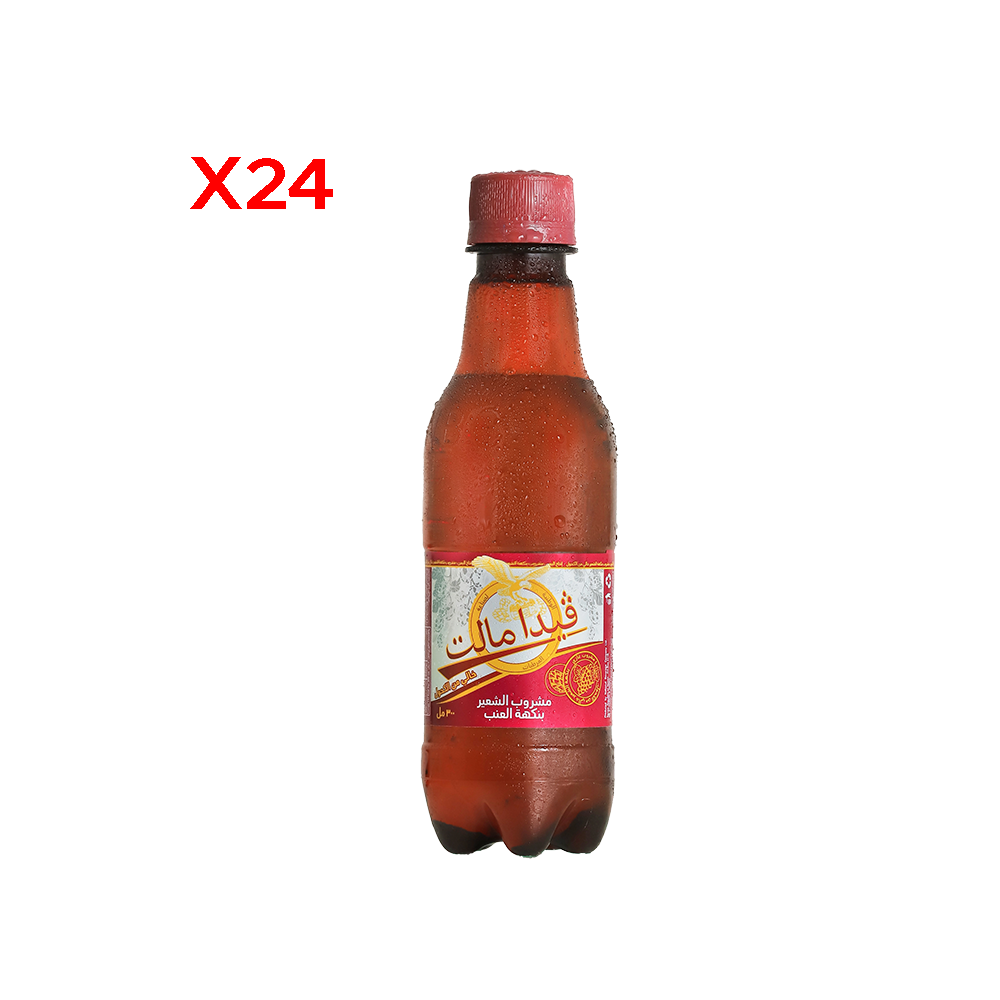 فيدا مالت كرتون مشروب الشعير بنكهة العنب 300 مل - 24 علبة 