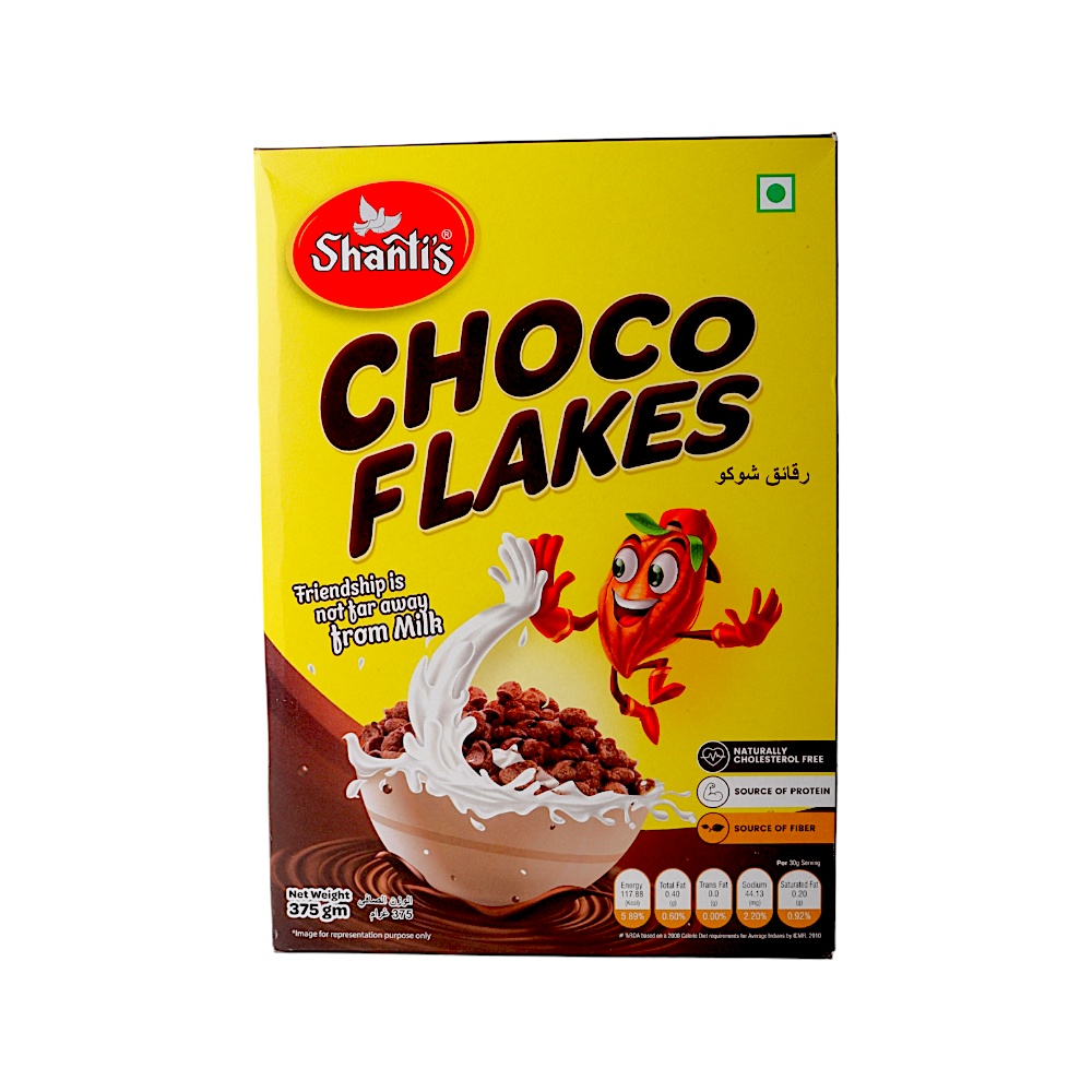 شانتيز رقائق شوكو فليكس -375 جم