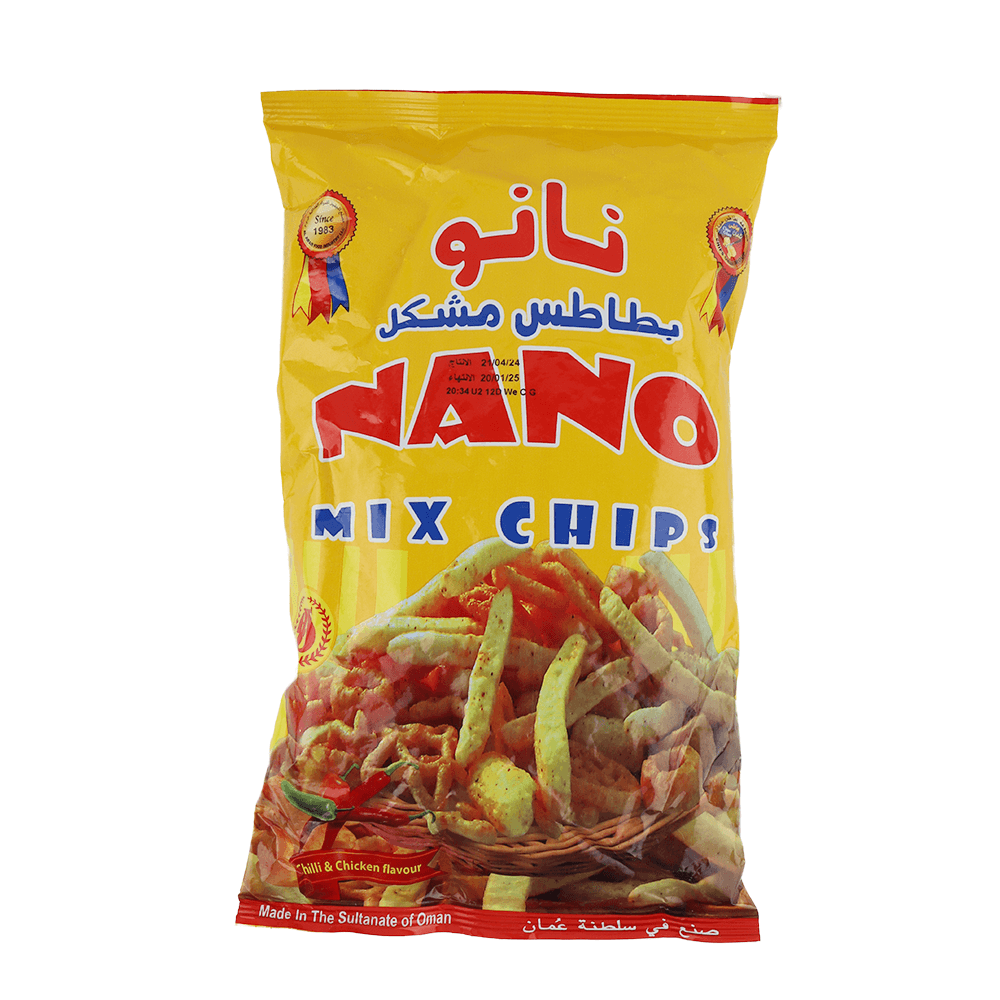 نانو بطاطس  مشكل بالفلفل- 90 جم 