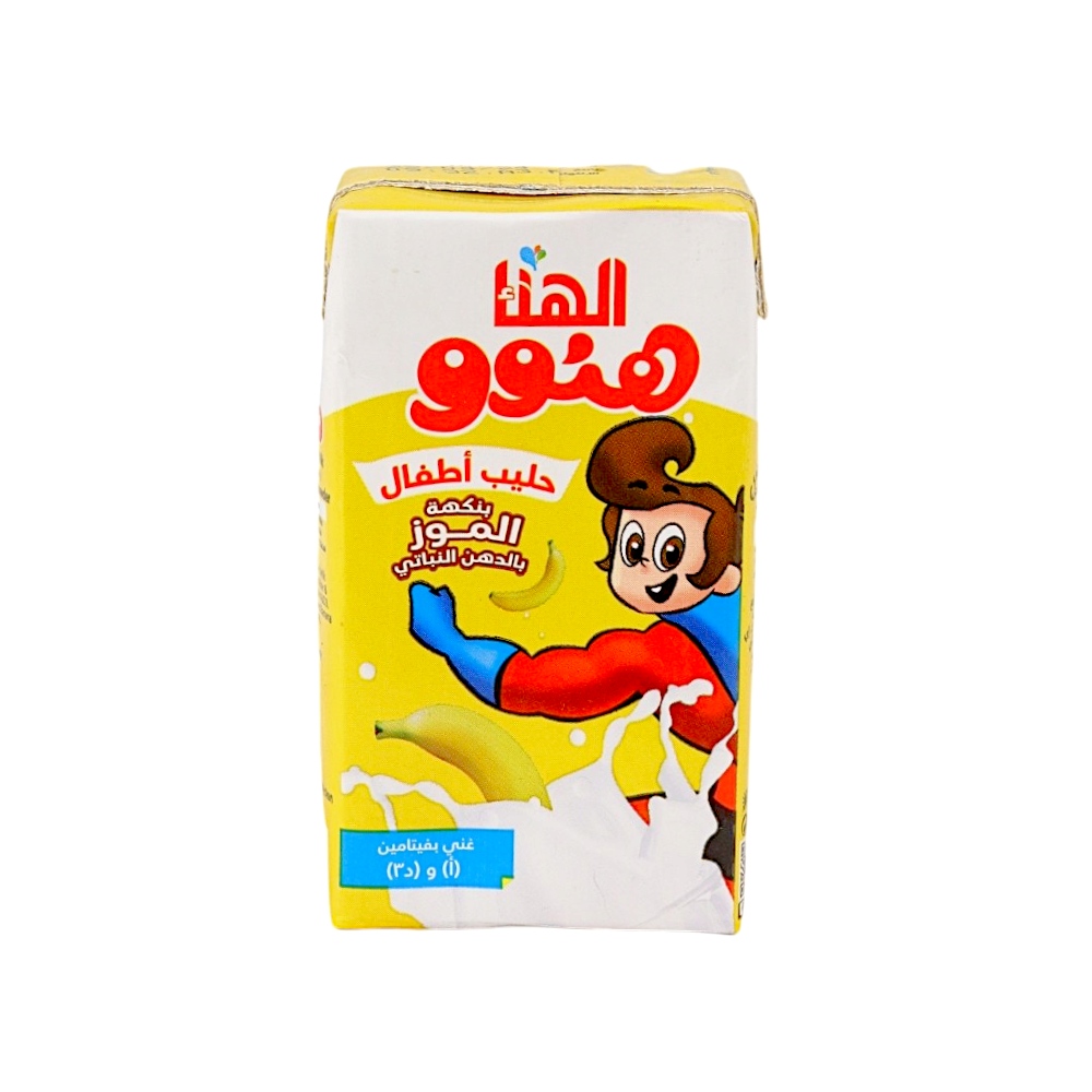 الهناء حليب بالموز -125 مل