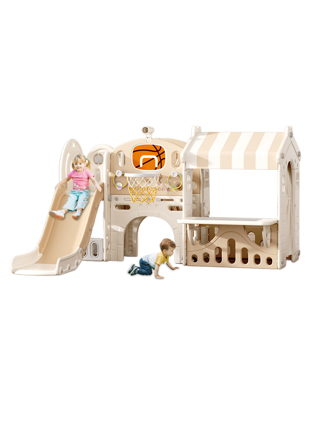 مابابي مجموعة ألعاب أطفال متعددة الوظائف موديل 145 - بيج