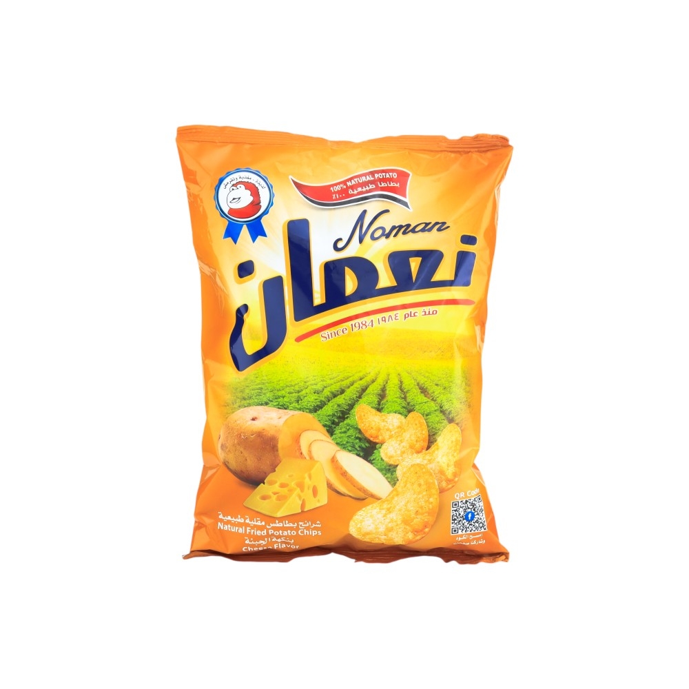 نعمان شرائح بطاطس بالجبنة 120 جم