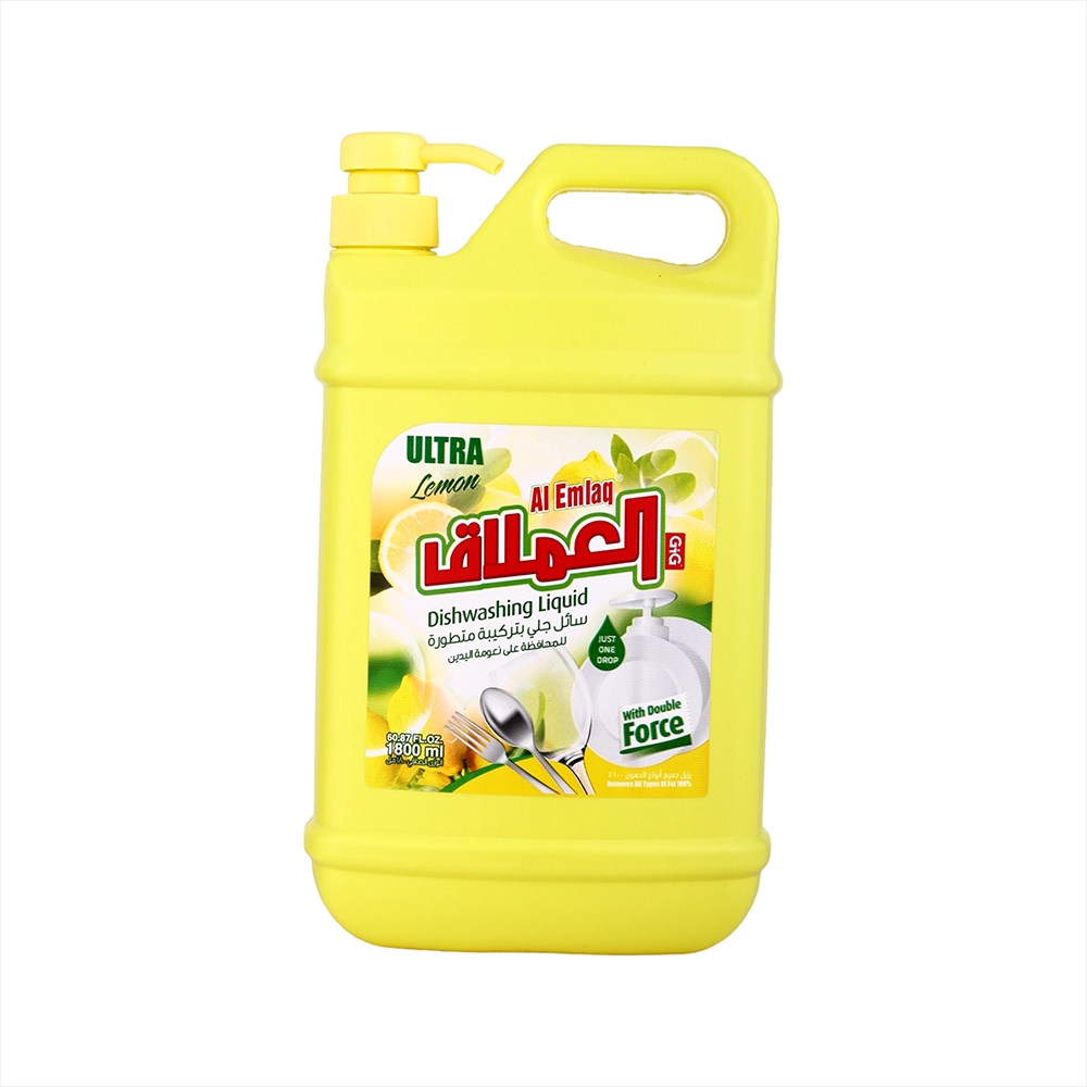 العملاق سائل غسيل الصحون برائحة الليمون - 1800 مل