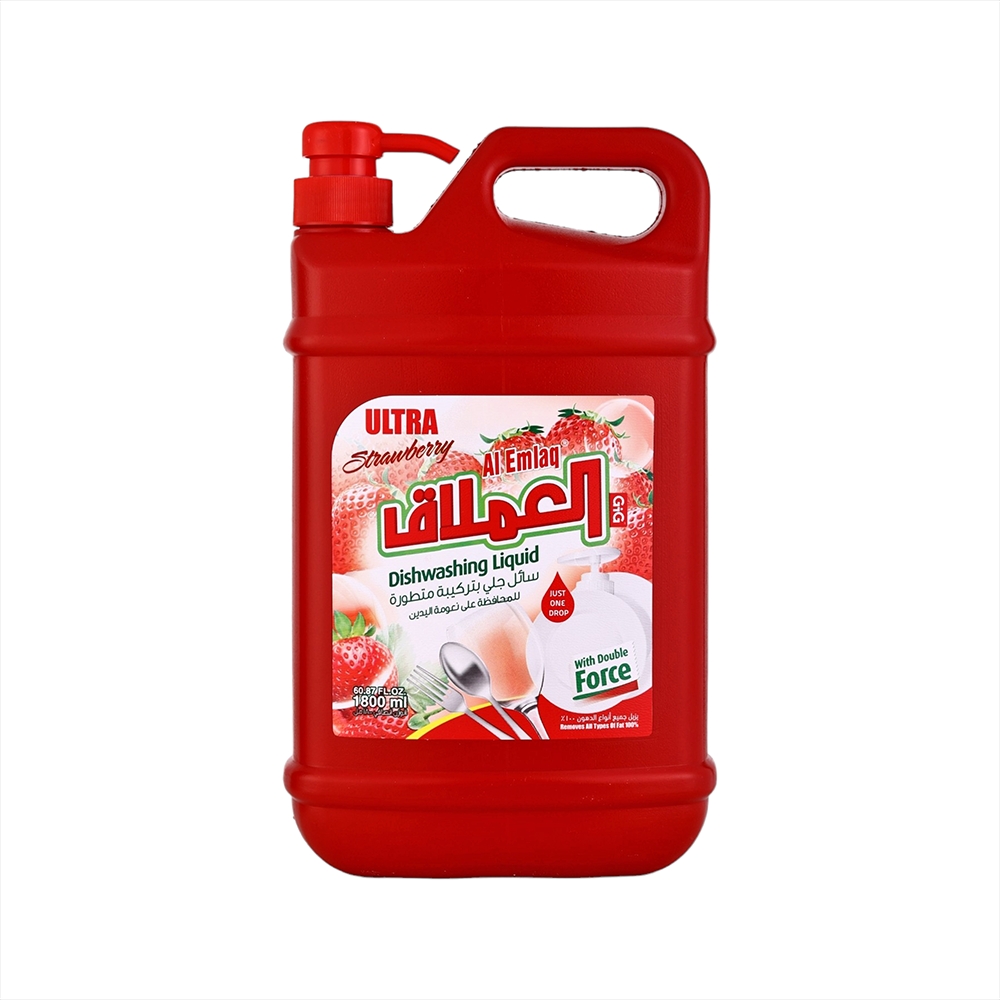 العملاق سائل غسيل الصحون برائحة الفراولة - 1800 مل