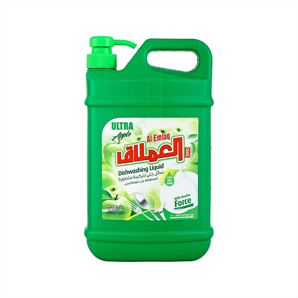 العملاق سائل غسيل الصحون برائحة التفاح - 1800 مل