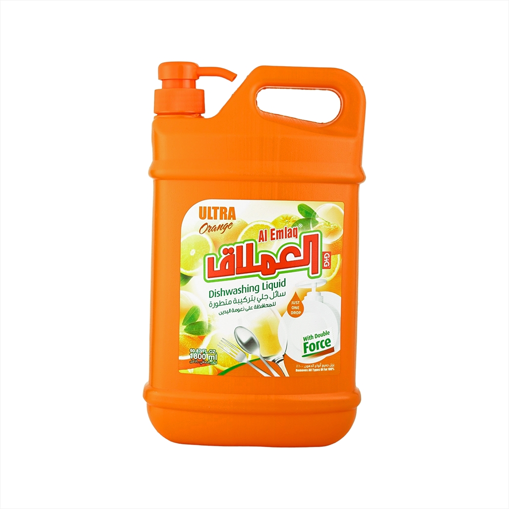 العملاق سائل غسيل الصحون برائحة البرتقال - 1800 مل