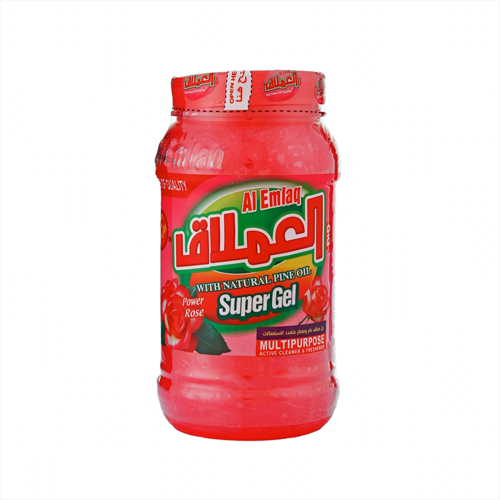 العملاق سوبر جل منظف عام و معطر متعدد الإستعمالات بقوة الورد مع زيت الصنوبر الطبيعي - 500 جم
