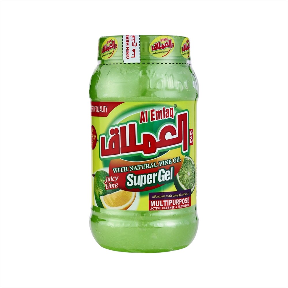 العملاق سوبر جل منظف عام و معطر متعدد الإستعمالات بالليمون مع زيت الصنوبر الطبيعي - 500 جم