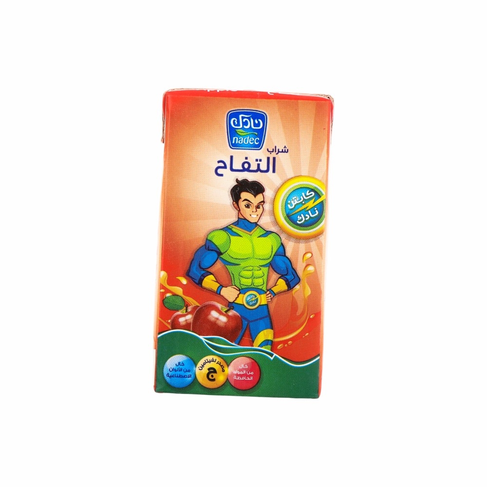 نادك شراب التفاح كابتن نادك - 125 مل