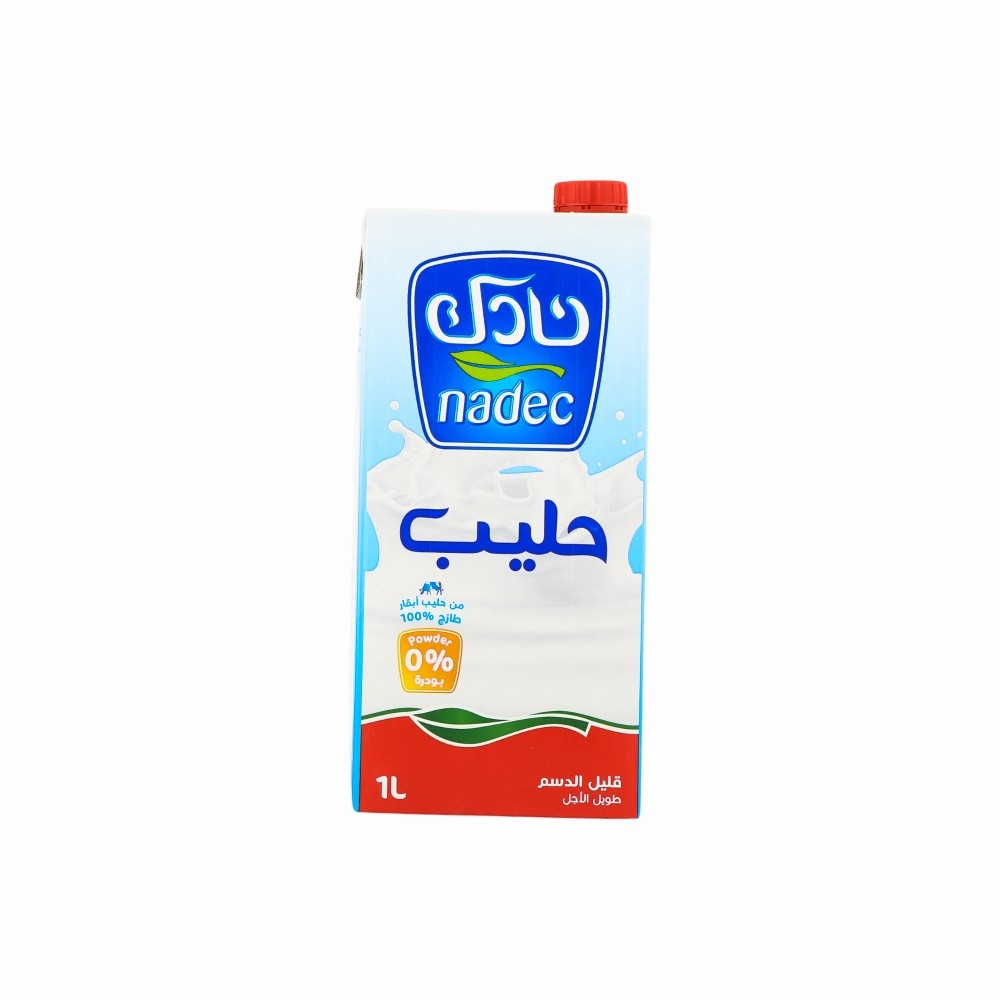 نادك حليب قليل الدسم - 1 لتر