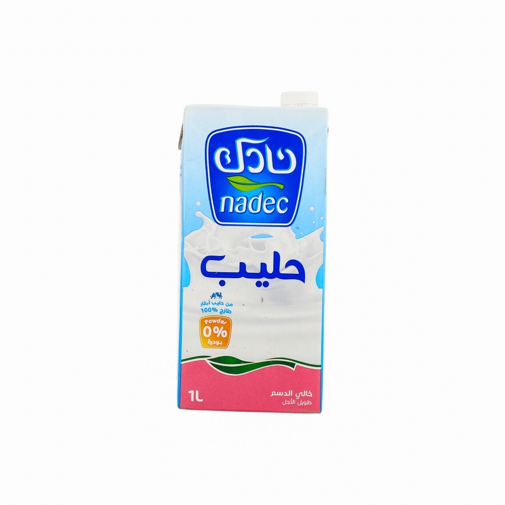 نادك حليب خالي من الدسم - 1 لتر