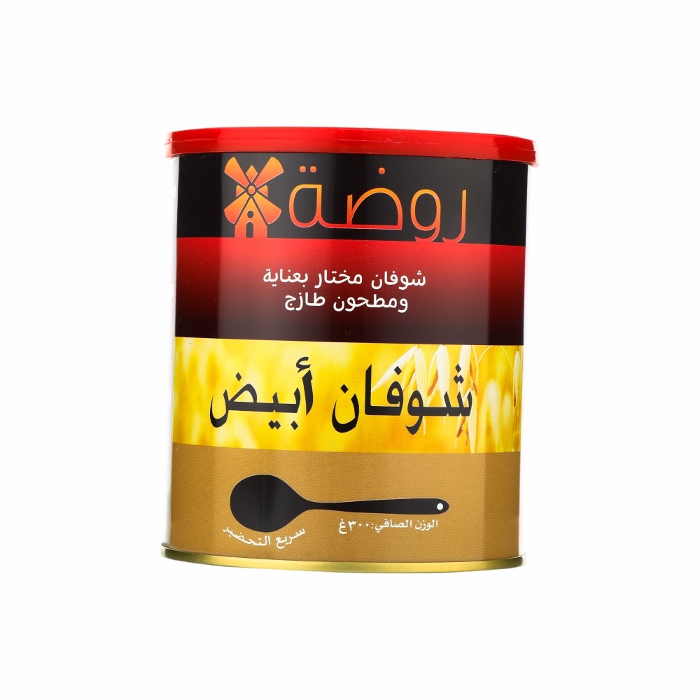 روضة شوفان أبيض مطحون طازج - 300 جم 