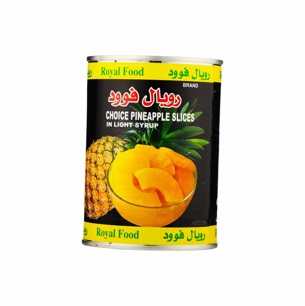 رويال فوود شرائح أناناس معلبة - 565 جم 