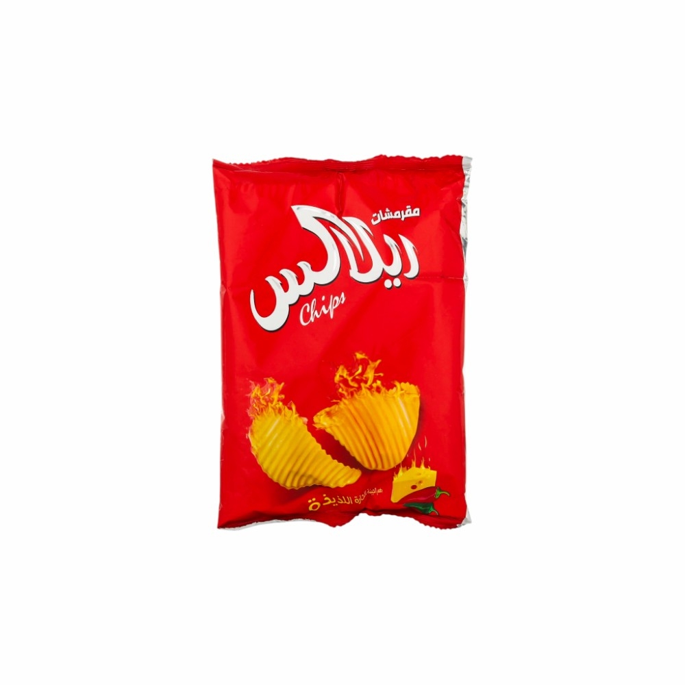 ريلاكس مقرمشات بطعم الفلفل الحار - 15 جم