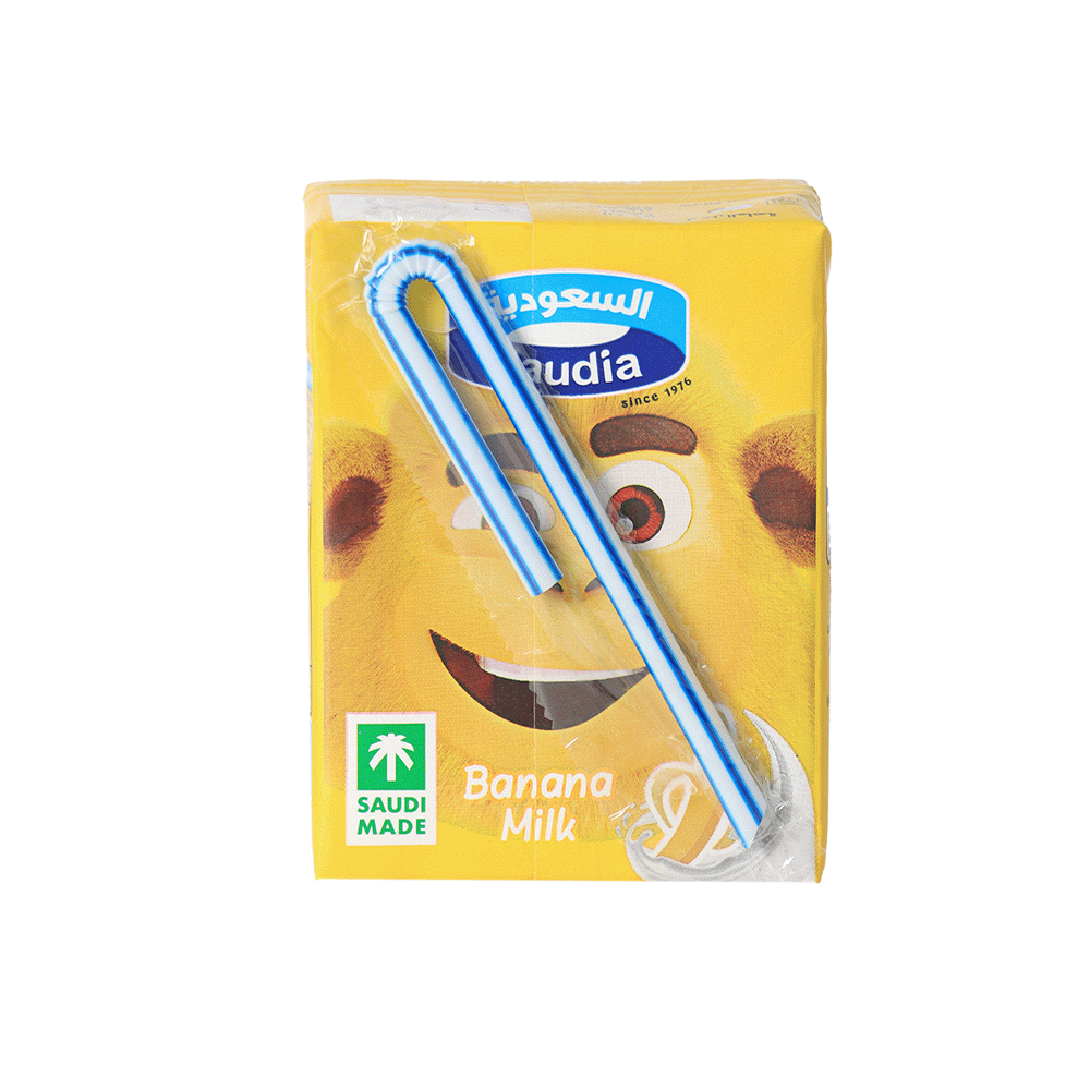 السعودية حليب بالموز  -200 مل 